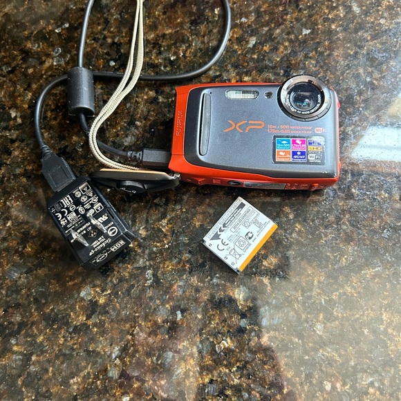 Fujifilm XP Series Digital Camera - Red and Black - Picture 2 of 4